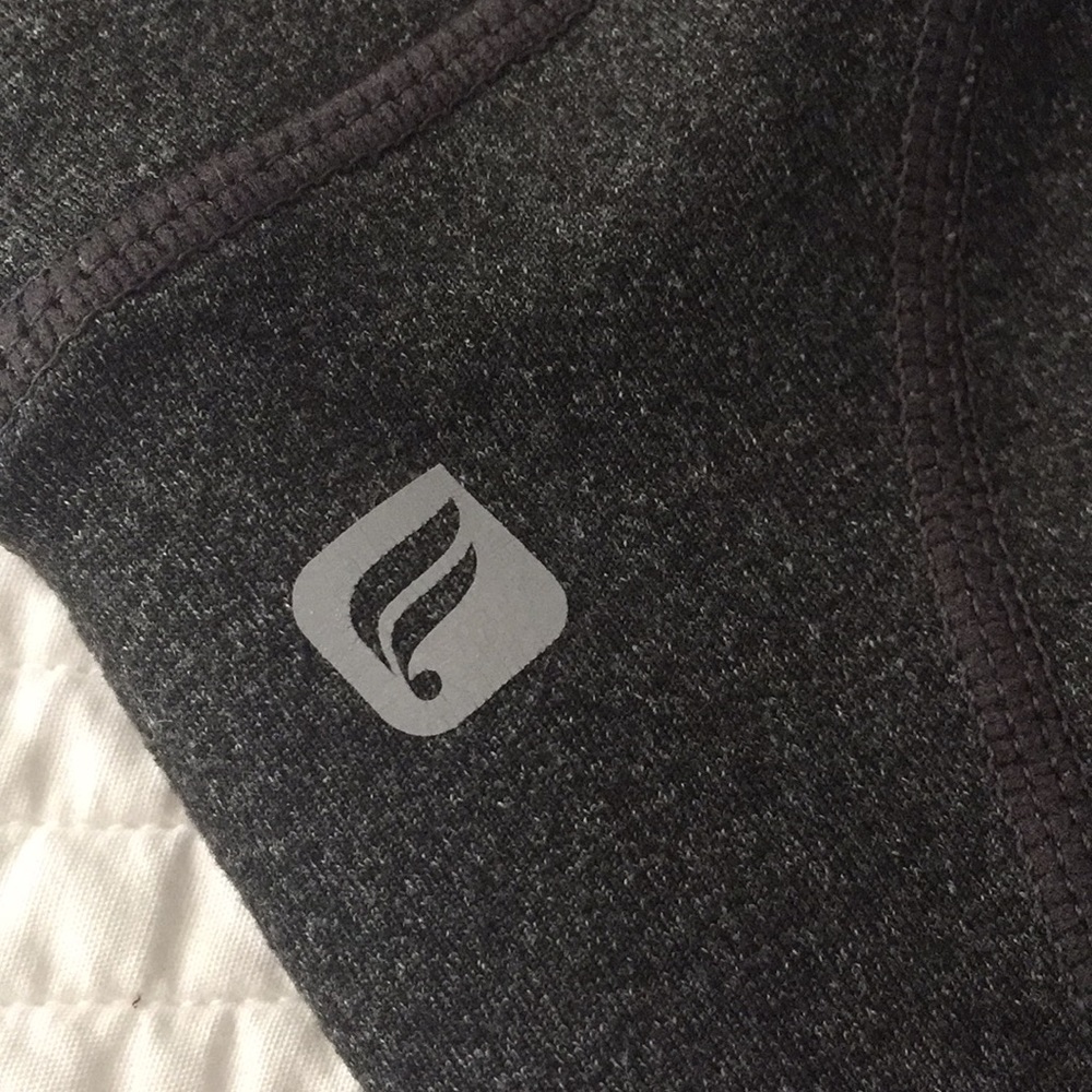 Fabletics high waisted charcoal grey leggings